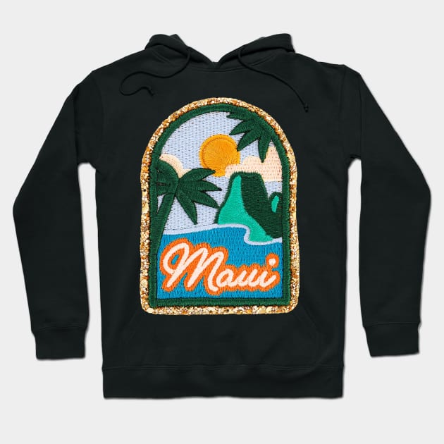 Maui Patch Hoodie by HaleiwaNorthShoreSign